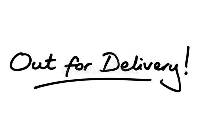 Out For Delivery Meaning in Hindi
