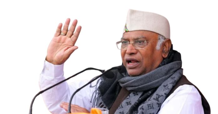 Kharge Warns of End to Elections if BJP