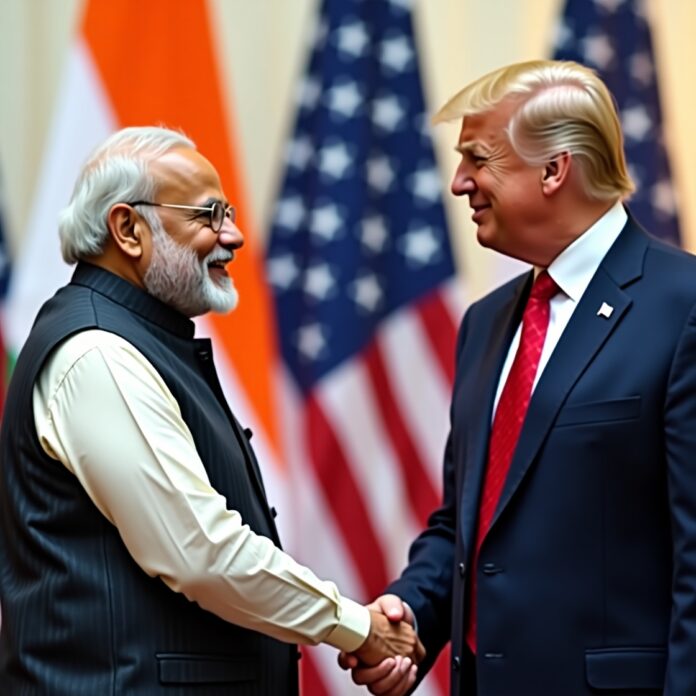 PM Modi Congratulates President Trump for a Successful Term